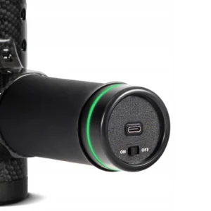 Pistol de masaj ME-MG09 cu 10 capete interschimbabile, negru