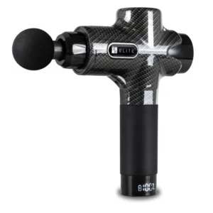 Pistol de masaj ME-MG06 cu 12 capete interschimbabile, negru