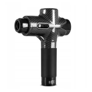 Pistol de masaj ME-MG06 cu 12 capete interschimbabile, negru