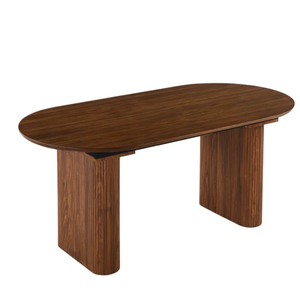 product-3839-0 Masă pliabilă OVAL 180-220 cm nuc — Mese