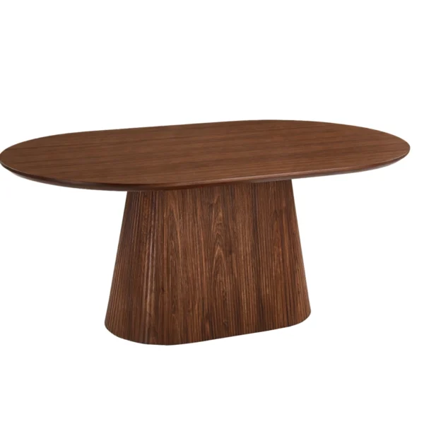 product-3842-0 Masa ovală GIANNI 180 cm Nuc