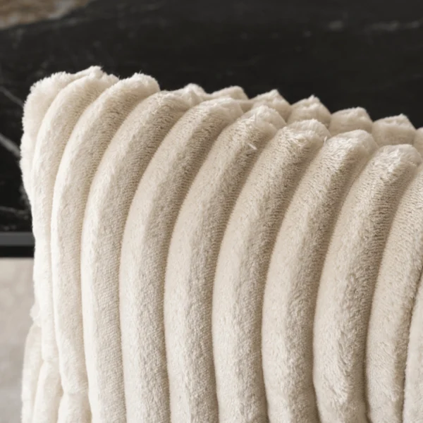 JUNE Scaun pivotant din catifea bej pentru sufragerie