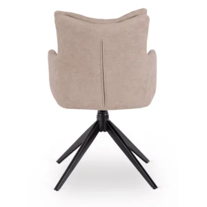 JULY Scaun pivotant bej pentru sufragerie