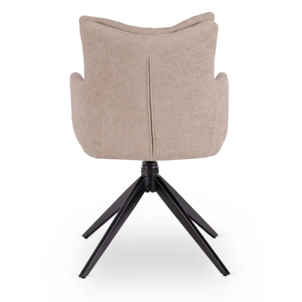 JULY Scaun pivotant bej pentru sufragerie