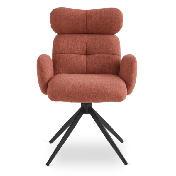 product-3858-6 Scaun pivotant ALVARO Rude pentru sufragerie