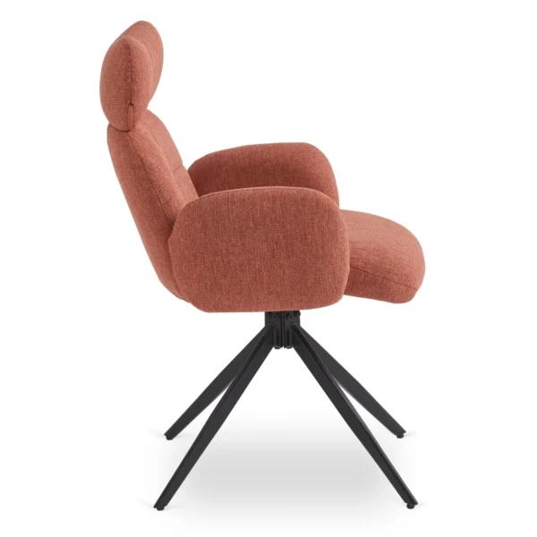 product-3858-7 Scaun pivotant ALVARO Rude pentru sufragerie