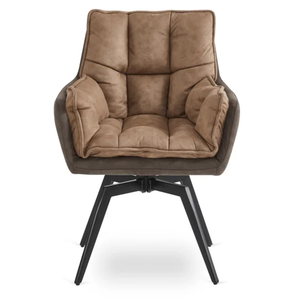 Scaun pivotant ISLA maro