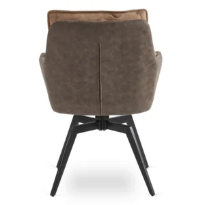 Scaun pivotant ISLA maro