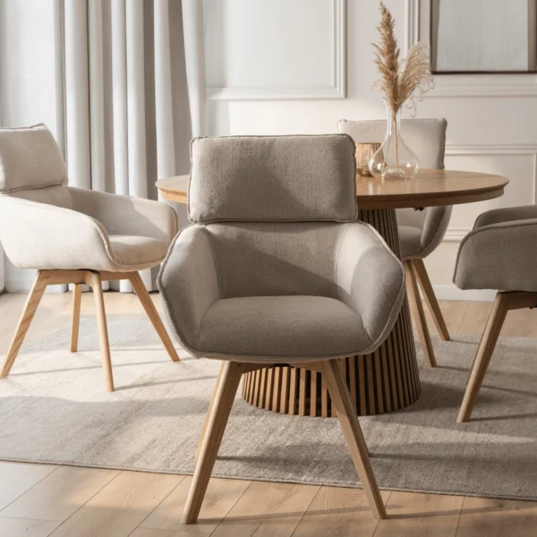 Scaun pivotant DIAS bej