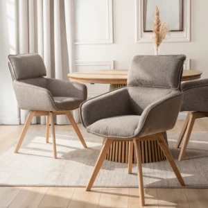 Scaun pivotant DIAS maro