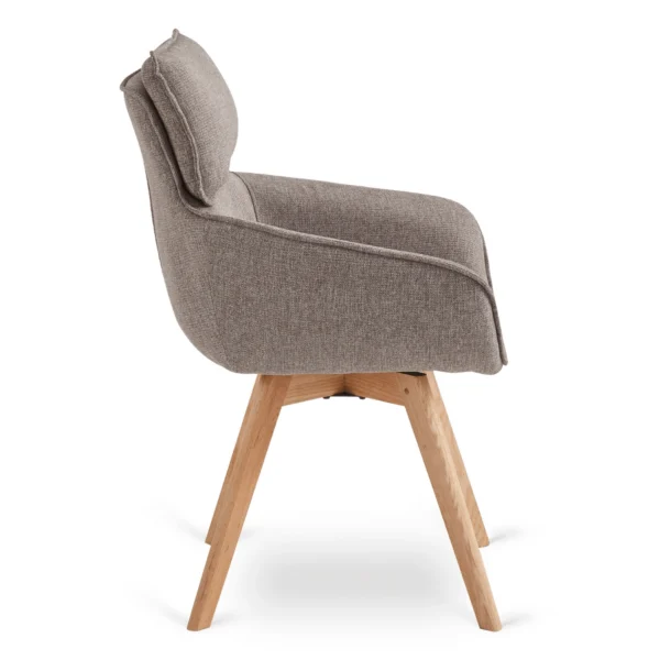 Scaun pivotant DIAS maro