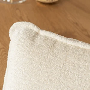 Scaun pivotant DIAS Cream Boucle