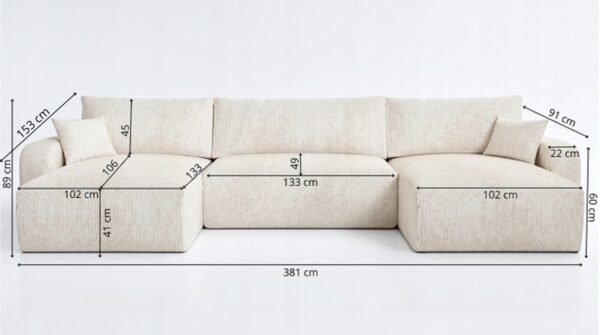 Duzy-wygodny-naroznik-HAVANA-U-XL-rozkladany-pojemnik-SPREZYNY-KOLORY-Szerokosc-mebla-381-cm Colțar HAVANA U XL — Colțare tip U