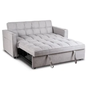 ASTER 2 fotoliu rabatabil pentru dormit Gri — Fotolii de relaxare