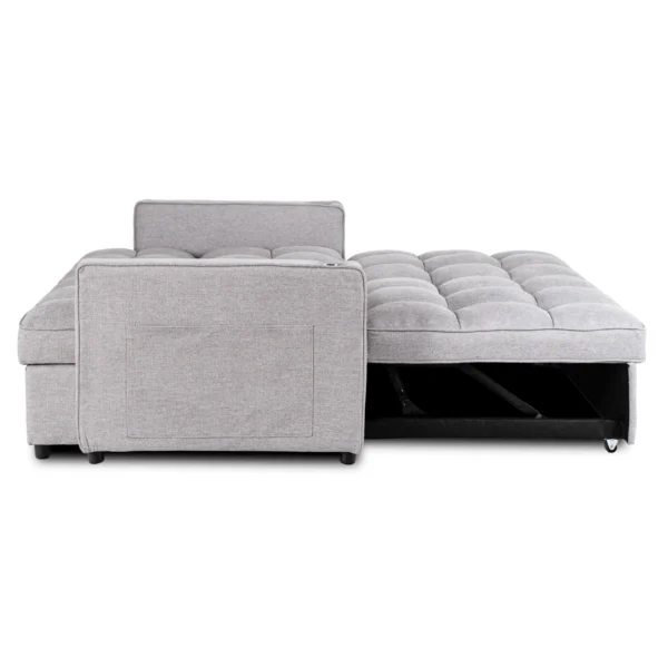 ASTER 2 fotoliu rabatabil pentru dormit Gri — Fotolii de relaxare