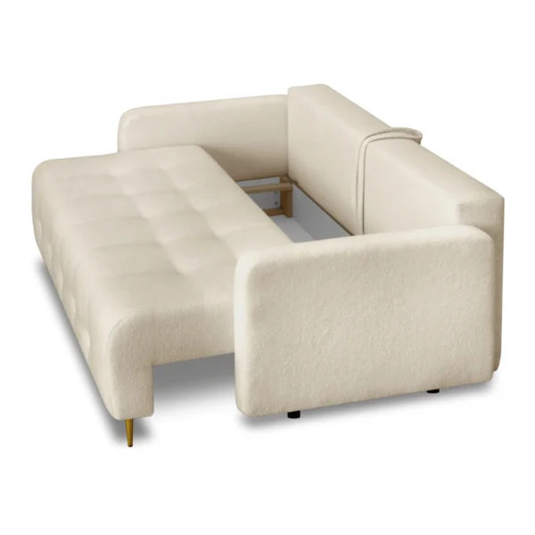 Canapea SEUL Beige Boucle — Canapele și sofale