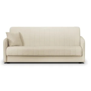 PORTO canapea extensibilă Bej deschis Boucle — Canapele și sofale