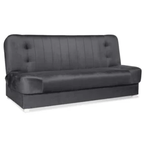 product-14768-0 Canapea pat pliabilă PIANO 2 Gri — Canapele și sofale