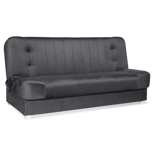 product-14768-0 Canapea pat pliabilă PIANO 2 Gri — Canapele și sofale