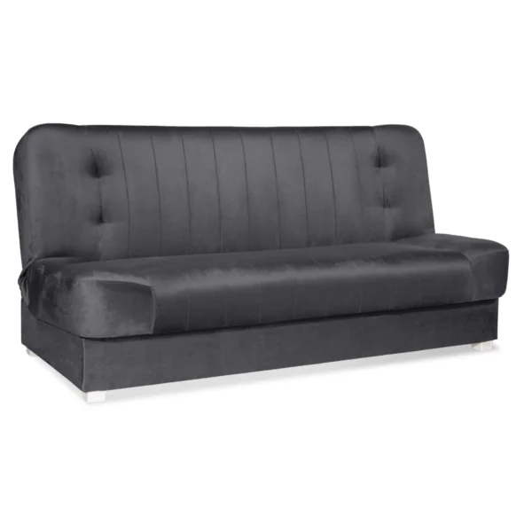 product-14768-0 Canapea pat pliabilă PIANO 2 Gri — Canapele și sofale