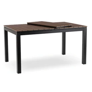 product-14771-1 Masă de grădină ARGOS 140-180 cm nuc/negru — Mese și măsuțe