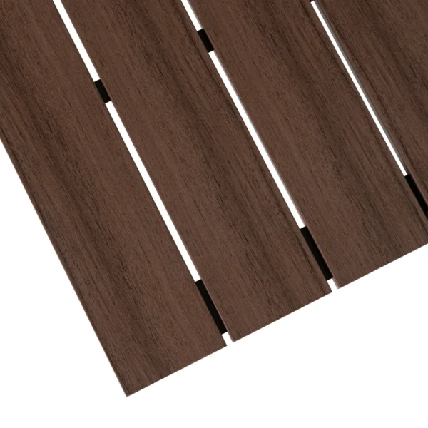 product-14771-4 Masă de grădină ARGOS 140-180 cm nuc/negru — Mese și măsuțe