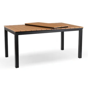 product-14774-1 Masă de grădină ARGOS 140-180 cm stejar/negru — Mese și măsuțe