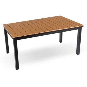product-14774-2 Masă de grădină ARGOS 140-180 cm stejar/negru — Mese și măsuțe