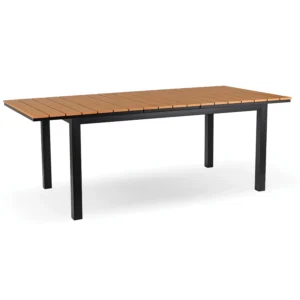 product-14774-3 Masă de grădină ARGOS 140-180 cm stejar/negru — Mese și măsuțe