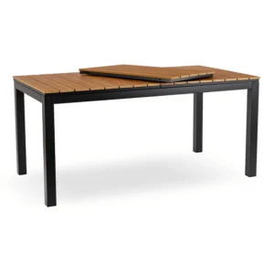 product-14775-1 Masă de grădină ARGOS 160-210 cm stejar/negru — Mese și măsuțe
