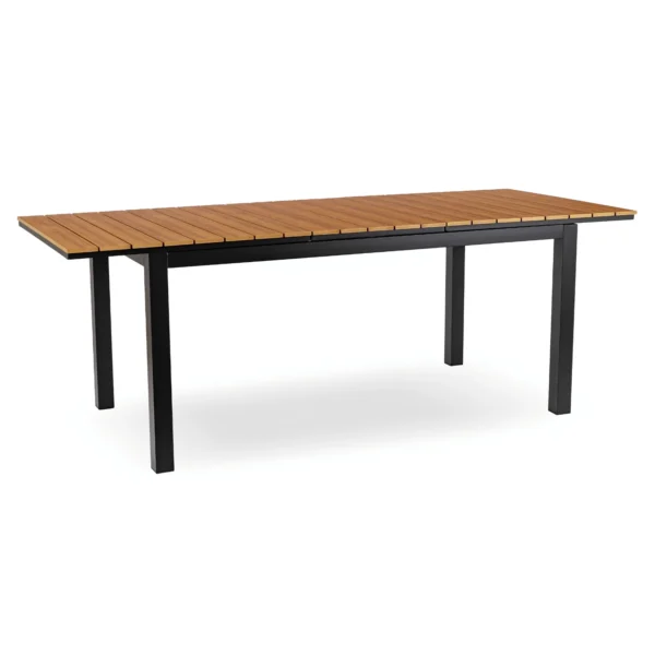 product-14775-3 Masă de grădină ARGOS 160-210 cm stejar/negru — Mese și măsuțe
