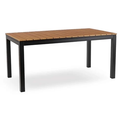 product-14776-0 Masă de grădină ARGOS 160-260 cm stejar/negru — Mese și măsuțe