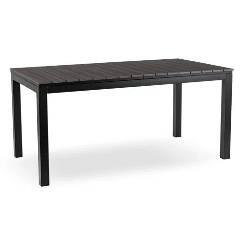 product-14778-0 Masă de grădină ARGOS 160-210 cm Gri închis Stejar/Negru — Mese și măsuțe