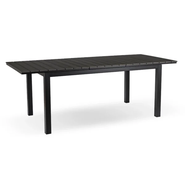 product-14778-2 Masă de grădină ARGOS 160-210 cm Gri închis Stejar/Negru — Mese și măsuțe