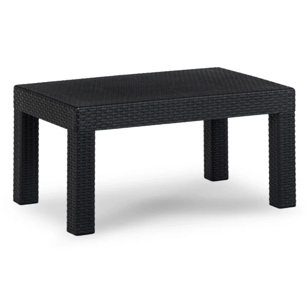 Set mobilier de grădină SAVIO negru — MOBILA