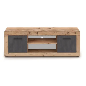 Dulap RTV BLAGO 140 cm Raw Oak/Graphite — Comode