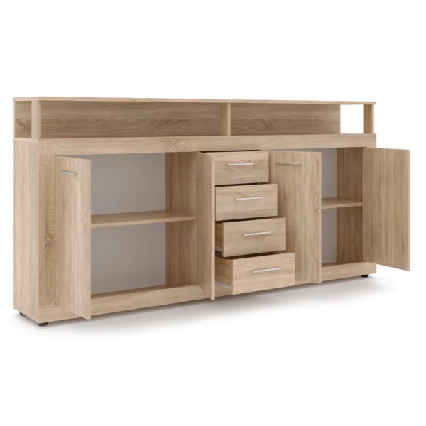 Comodă BLAGO 190 cm stejar Sonoma — Comode