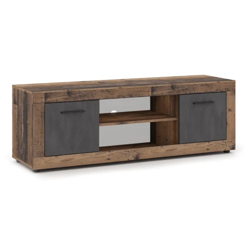 product-14795-0 Dulap RTV BLAGO 140 cm stejar închis/grafit — Comode