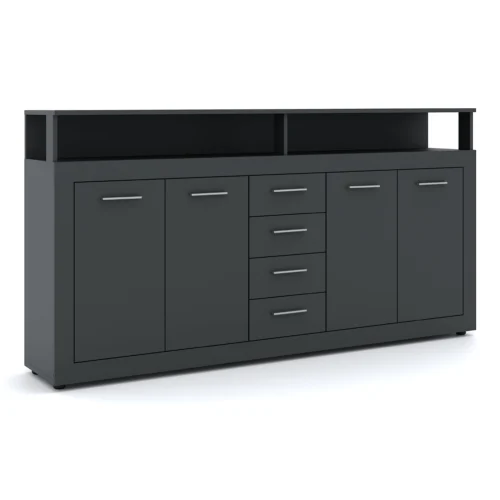 Comoda BLAGO 190 cm, antracit