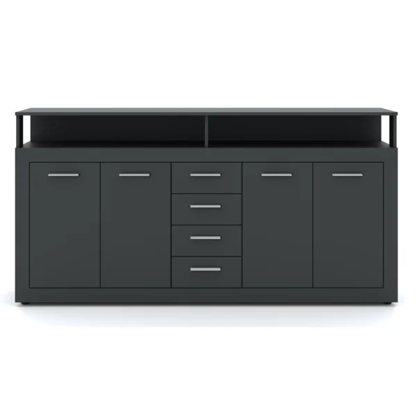 product-14797-2 Comodă BLAGO 190 cm antracit — Comode