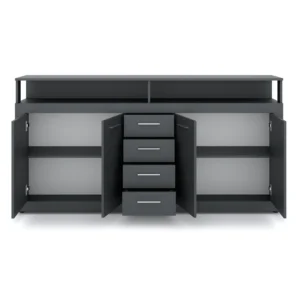 product-14797-3 Comodă BLAGO 190 cm antracit — Comode