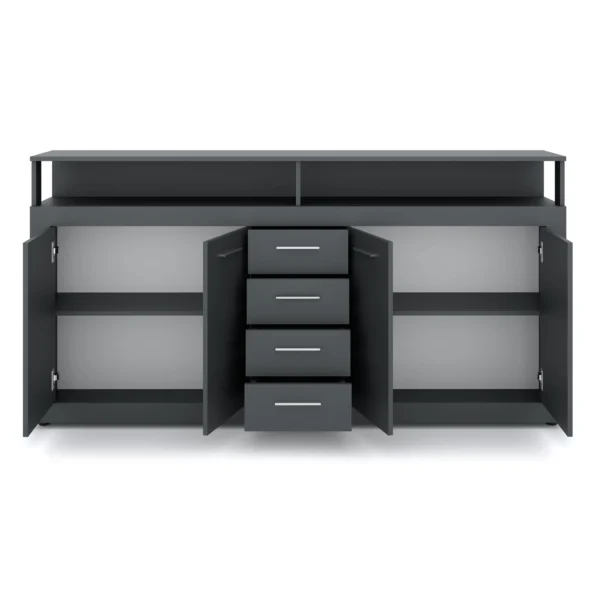 product-14797-3 Comodă BLAGO 190 cm antracit — Comode