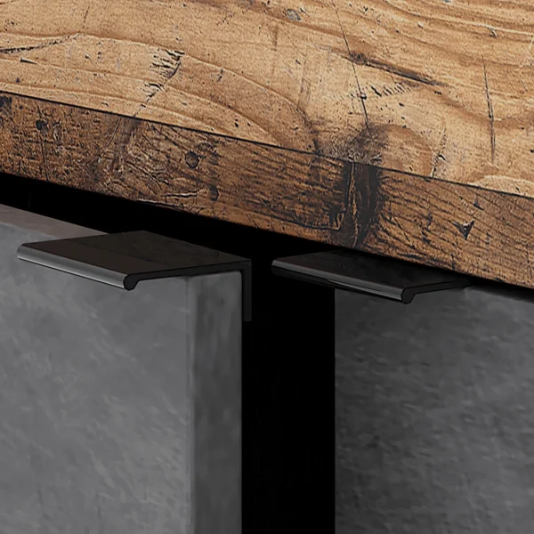product-14798-3 Comodă BLAGO 180 cm Stejar închis/Grafit — Comode