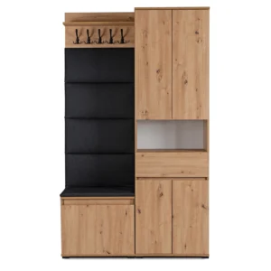 product-14801-1 MODENA Set hol 120 cm Stejar Artisan/Grafit — MOBILA