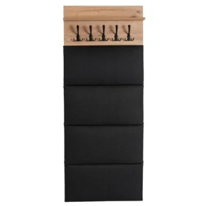 product-14802-2 MODENA 60 cm Artisan Oak/Graphite Hallway Set — MOBILA