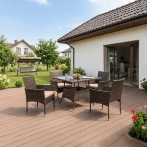 product-14810-0-1 Set mobilier de grădină MORADO Brown/Beige — MOBILA
