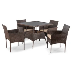 product-14810-1 Set mobilier de grădină MORADO Brown/Beige — MOBILA