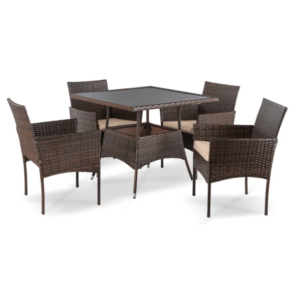 product-14810-1 Set mobilier de grădină MORADO Brown/Beige — MOBILA