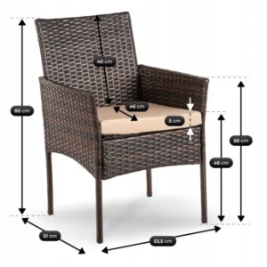 product-14810-7 Set mobilier de grădină MORADO Brown/Beige — MOBILA