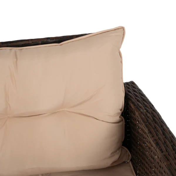 Set mobilier de grădină DALLAS Brown/Beige — MOBILA
